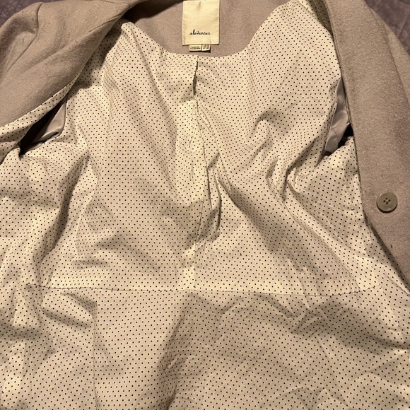 Elevenses by Anthropologie wool Blend Blazer Sz 10 - Picture 7 of 10